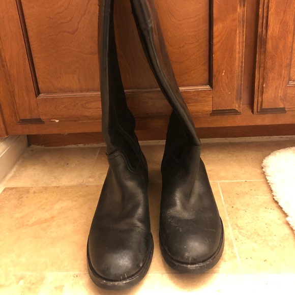 Tory Burch black boots size 8 - Picture 3 of 4